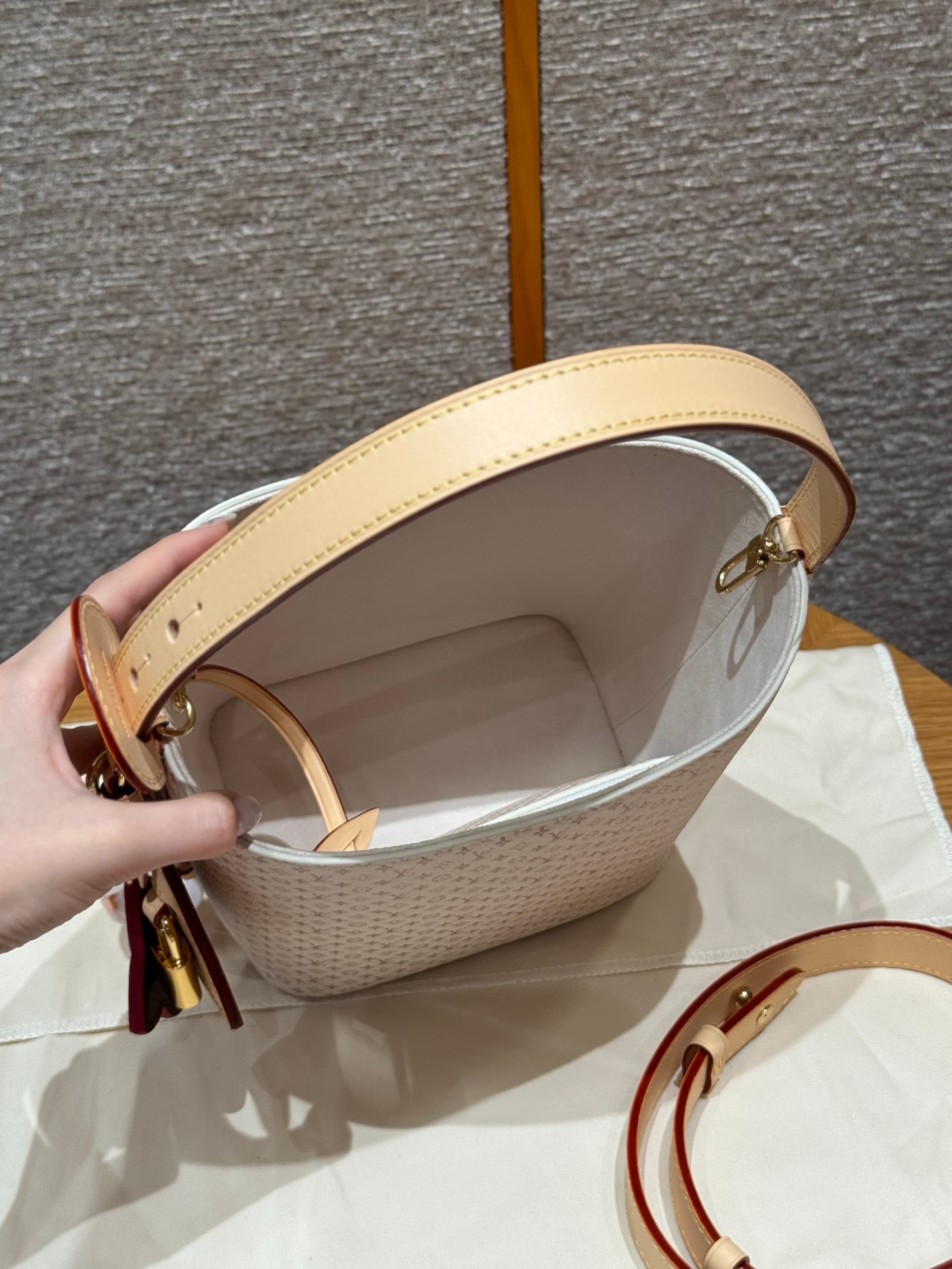 루이비통 올인 BB (화이트)