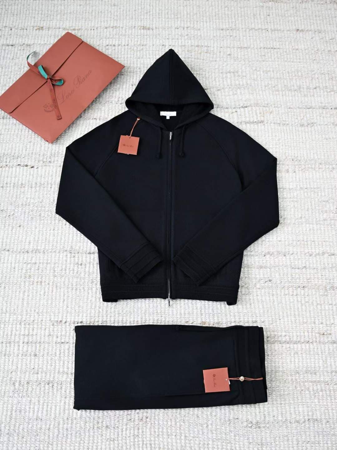로로피아나 캐시미어 트레이닝 상의 + 하의 세트