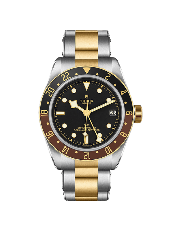 블랙 베이 GMT S&G 41-M79833MN 블랙 바+도트
